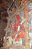 Ladakh - Alchi monastery, Manjushri lhakang, the Four-fold Manjushri statue